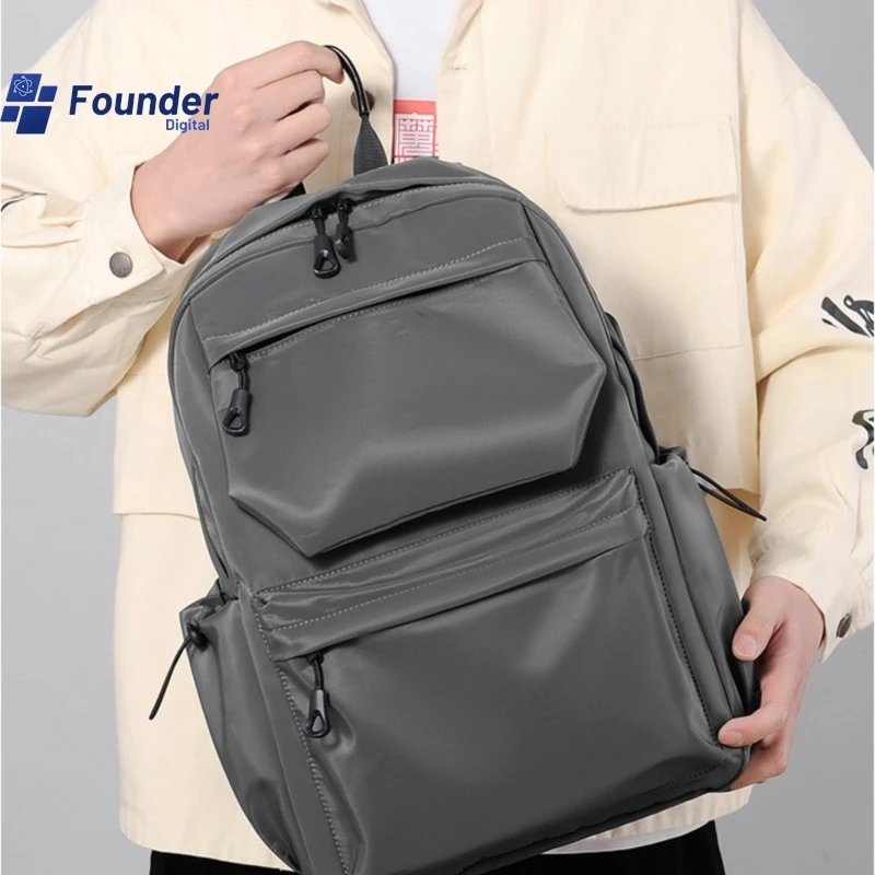 

3C Founder Computer Bag Backpack Student Backpack Casual Men's Commuting Backpack Large Capacity Protective Electronic Products