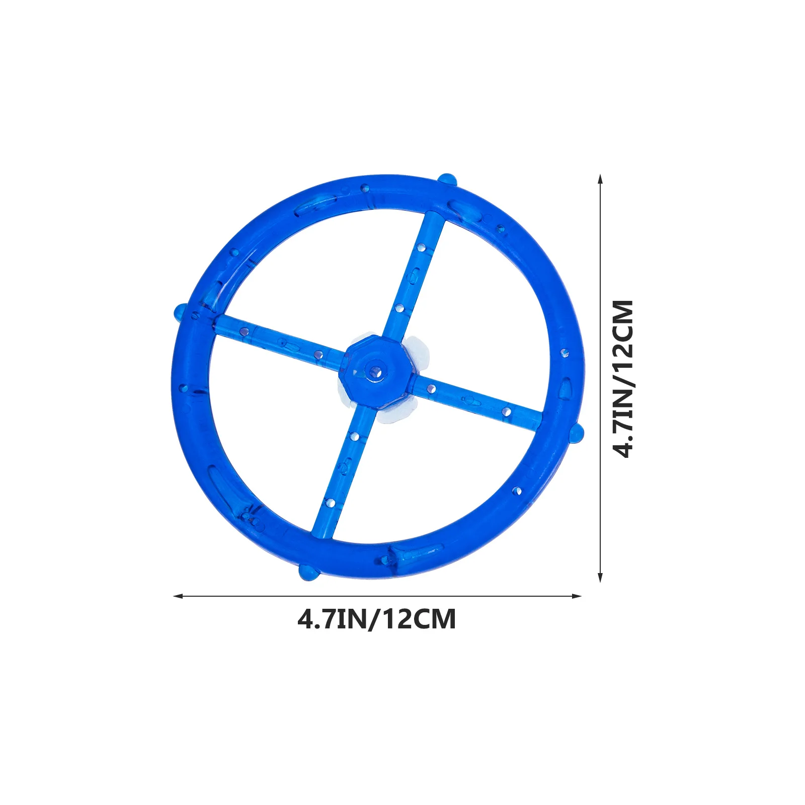 

3Pcs Plastic Wind Chime Circles Durable Lightweight Rings Essential DIY Wind Chime Making Supplies Accessories