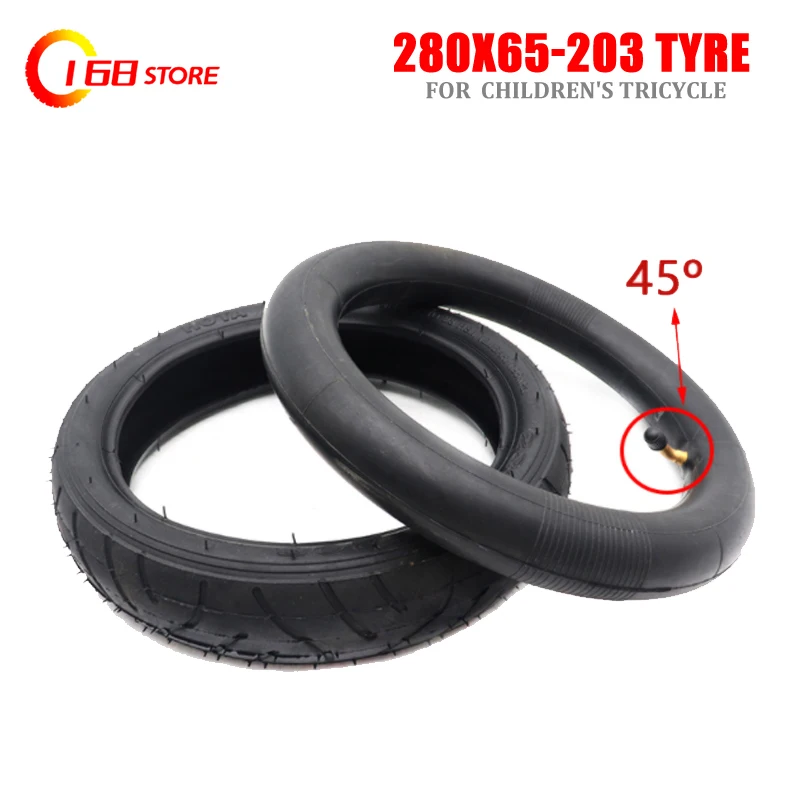 

Lightning Shipment 280x65-203 Tire Inner Tube Children's Tricycle Trolley, Pneumatic Tyres 280*65-203