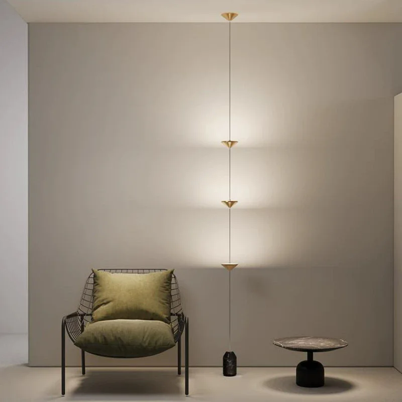 Modern Floor Lamp Pendant Light Minimalist Black Atmosphere Light Living Room Sofa Edge Bed Head Neutral Decoration Light