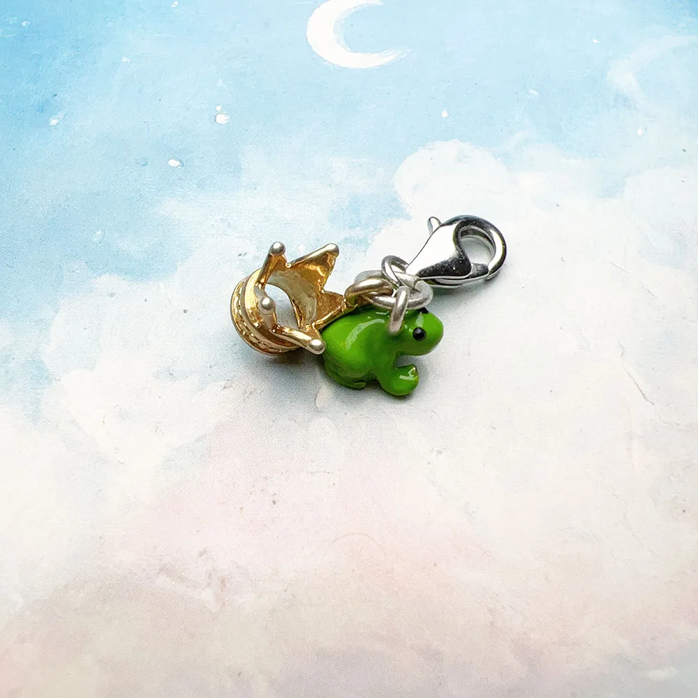 Charm Pendant Frog Prince Women Men 2024 Summer Brand New Vintage 925 Sterling Silver Gift