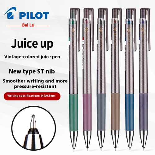 Bolígrafos de Gel Retro PILOT juice up, tinta de colores surtida 20S4/5 0,4/0,5mm escritura suave punta de aguja fina ST para todas las ocasiones de escritura