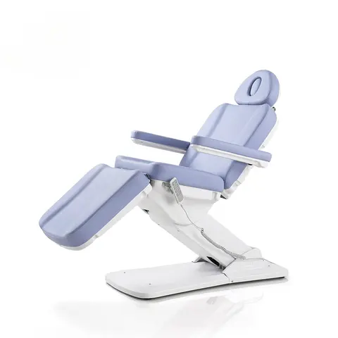 마사지 테이블 화장품 스파 침대, 전기 4 모터, 페이셜 뷰티 살롱 래쉬 침대, 발 스위치 판매