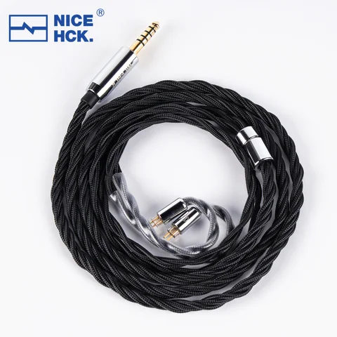 NICEHCK BlackDawn аудиокабель для наушников 3.5mm, высокое качество звука — изображение продукта