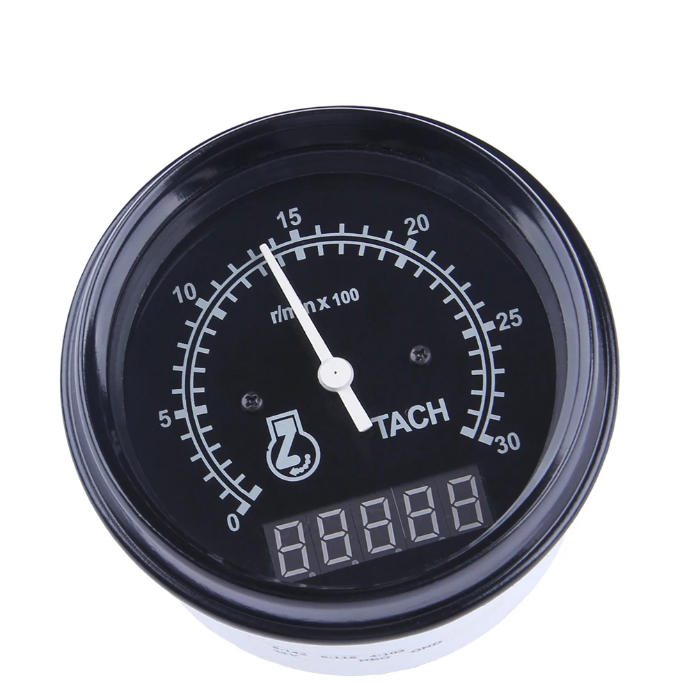 

3049555 Engine Speed Meter 85mm Diesel Power generator set tachmeter digital timer hour gauge