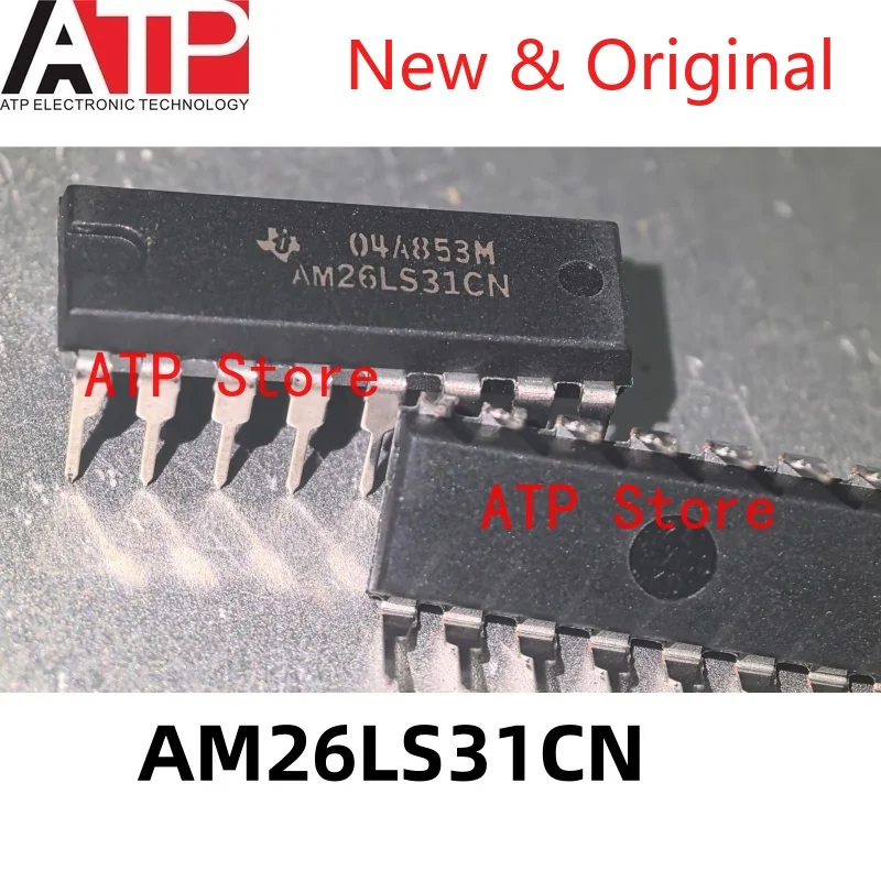 5PCS AM26LS31CN DIP-16 Number of drivers/receivers Chip IC Original spot inventory