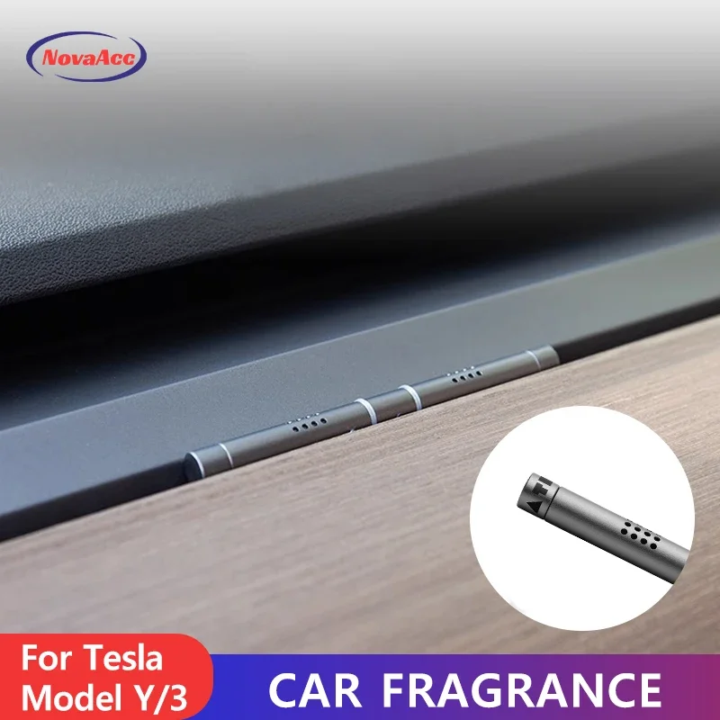 

Air Freshener Invisible Slim Design For Tesla Model 3 Y Not for Model 3 Highland White Tea Valley / Pine Forest After Rain