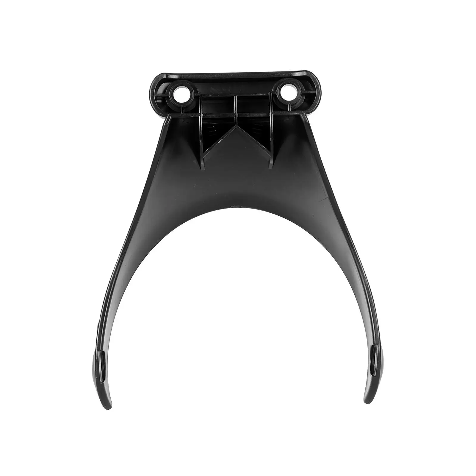 Motorcycle Headlight Fairing Cover Glossy Black with Bracket for Custom Cruiser Front Headlight Trim Mount Kit