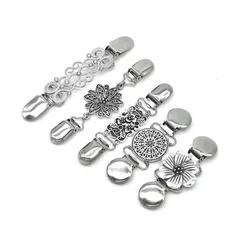 Fashion Sweater Cardigan Clip Duck-mouth Clips Flexible Pin Brooch Shawl Shirt Collar Buckles For Clothing Decor