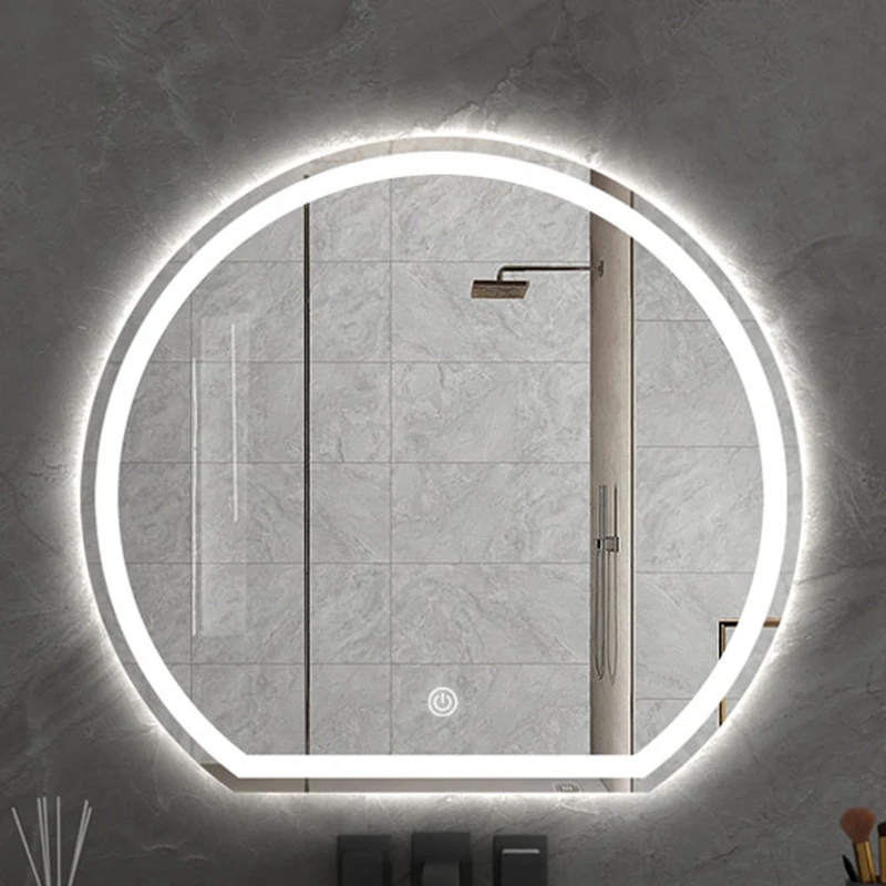 

Washroom Smart Mirror Shower Fogless Shaving Bluetooth Bathroom Mirror Unbreakable Aesthetic Espejo Inteligente Indoor Supplies