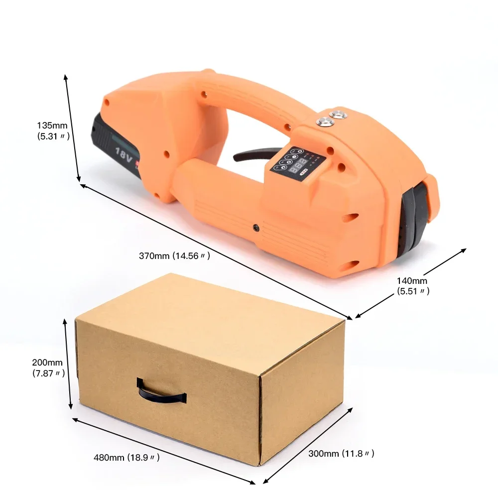 

-for Q2L High Pull 5500N PP PET Battery Powered Electric Baler Plastic Packing Machine Handheld Strapping Tools