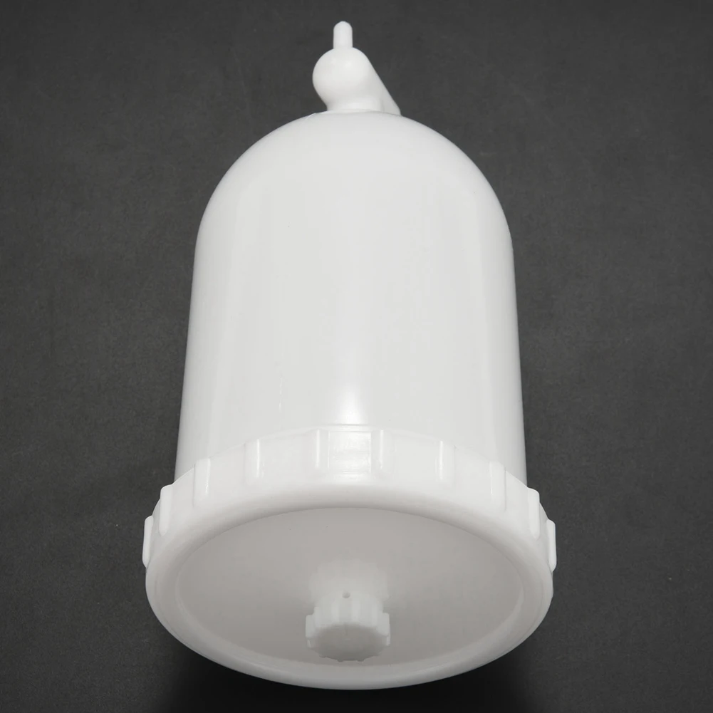 2 кастрюли для распылителя, пластиковая пластиковая чашка для краски с боковой подачей, 400 мл, сменная чашка для распылителя краски, быстрый перемещение для распылителя