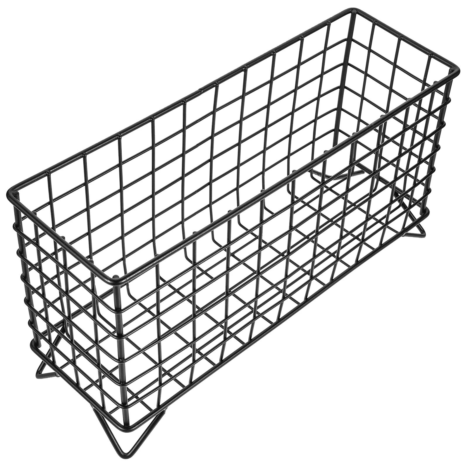 Rabbit Hay Feeder Durable Iron Holder Large Capacity Smooth Edges Black Wall Mounted Metal Rack for Rabbits Guinea Pigs Small