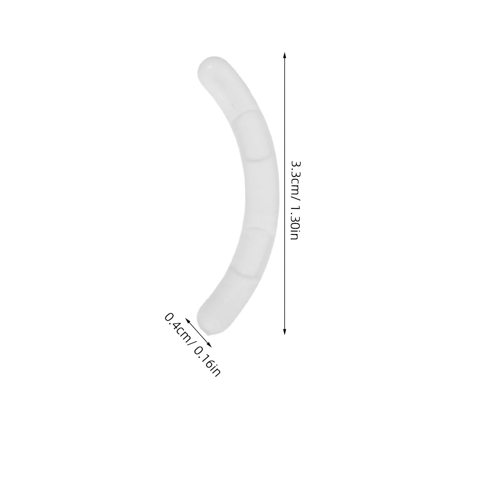 200 Stück Wimpernzange, Nachfüllungen, weiche Gummipads, universeller Ersatz für Wimpernzange, sanftes, rutschfestes, elastisches Design, langlebig