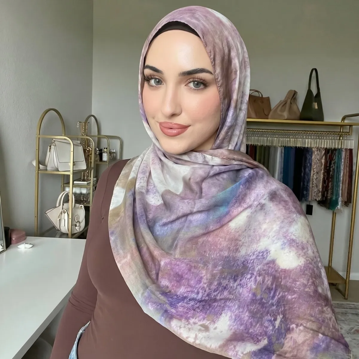 Muslim Jersey Hijab Scarf printing Shawls 2026 Headscarf Foulard Femme Musulman Islam Arab Wrap Head Turban For Women Scarves