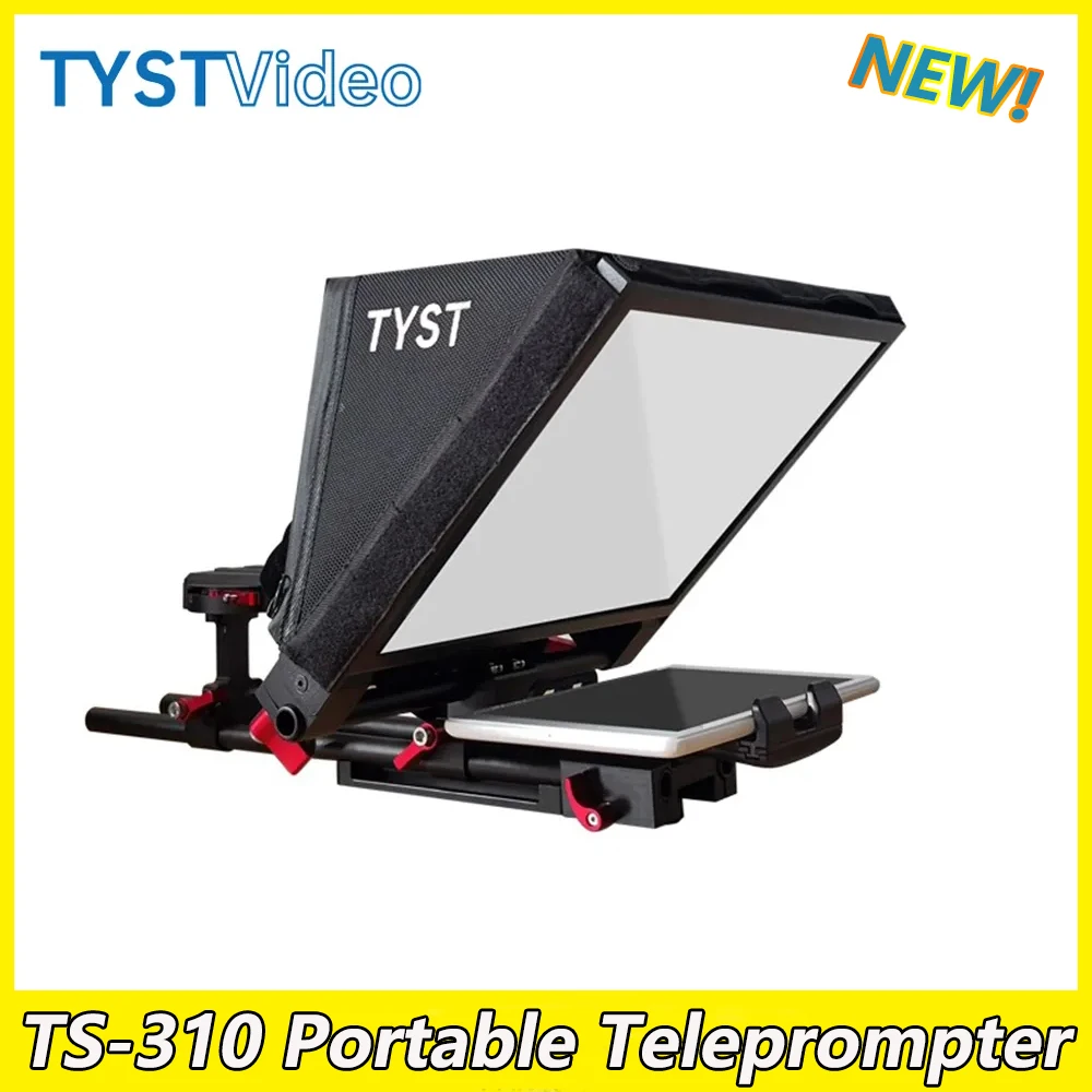 

TYST TS-310 Teleprompter With Remote Control For Smartphone/DSLR Camera Video Recording Live Streaming Interview