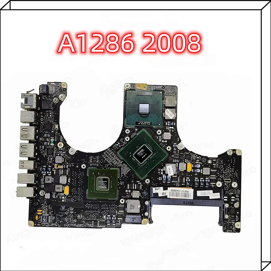 Mapa mãe a1286 testado inicial MacBook Pro 15 polegadas a1286 mapa lógico Core dois Core 2 I5 i7 2008 2009 2010
