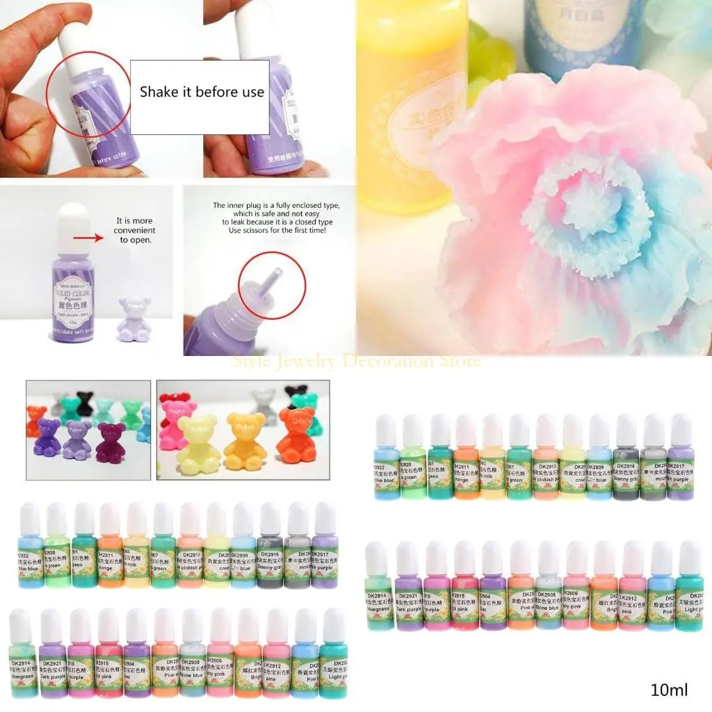 

D46E UV Resin Dye Diffusion Liquid Resin Colorant Art Resin Pigment