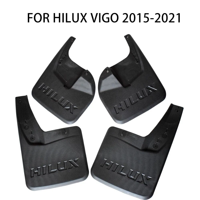 Car Mudguard Splash Guards Mud Flap For TOYOTA HILUX VIGO REVO 4X4 Trd 2016-2021 YC101083