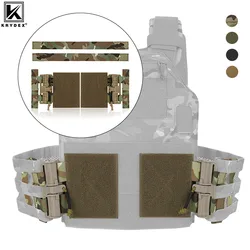 KRYDEX Tactical Molle Vest Quick Release Buckle Set Molle Side Belt Tube Cummerbund Adapters for JPC CPC NCP XPC AVS 420 Vest