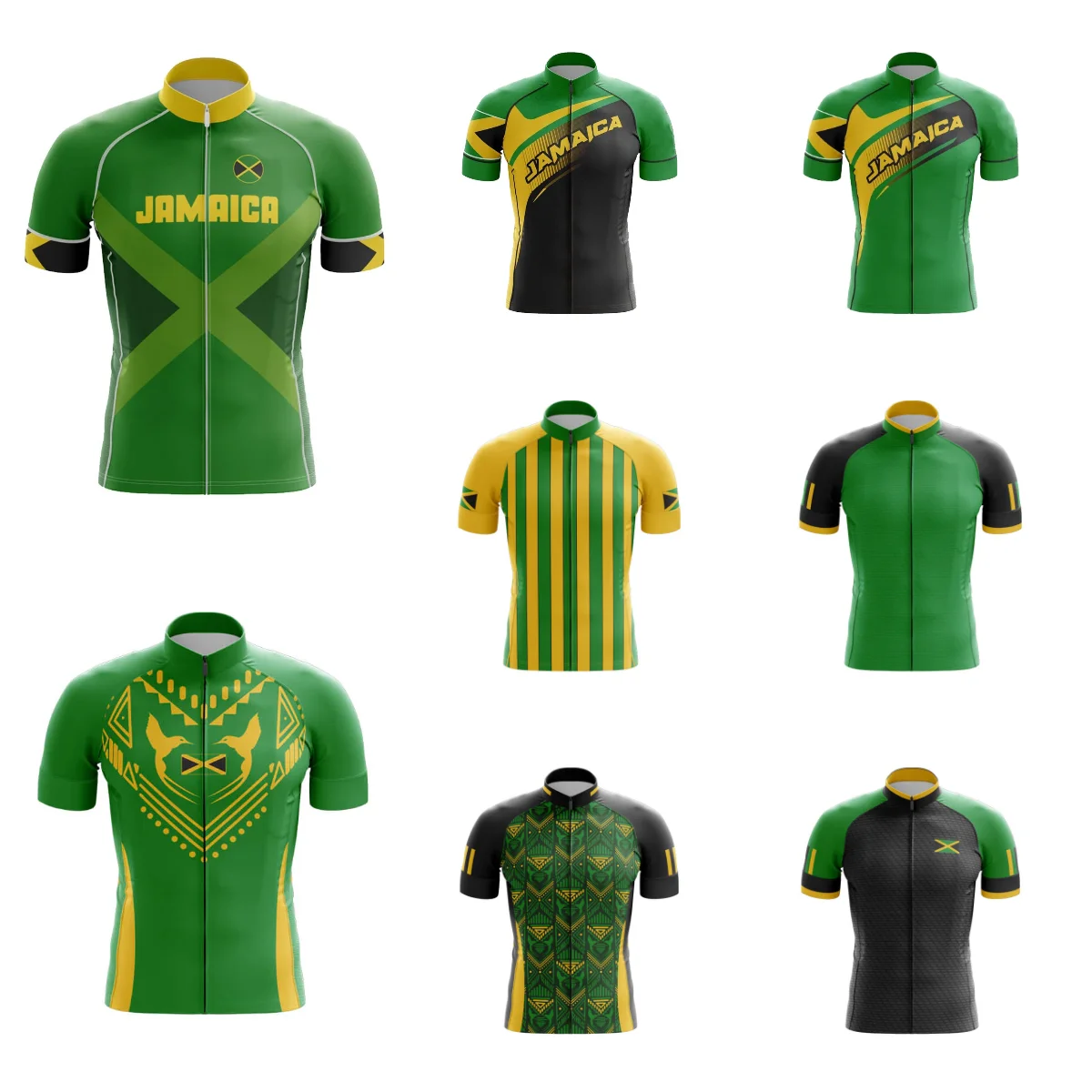 

Jamaica Club Bicycle Clothing Jersey Cycling Uniforms for Men Mtb Bike Jersey Sports Bicycles Men Cycling Bib Shorts Road Bike