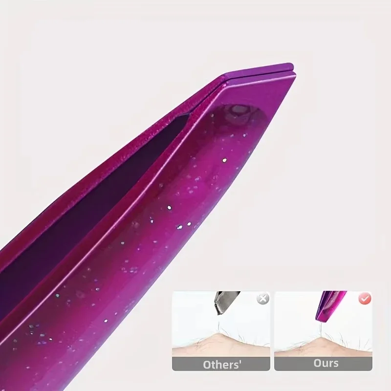 眉毛ピンセット,ステンレス鋼,グラデーションカラー,メイクアップツール