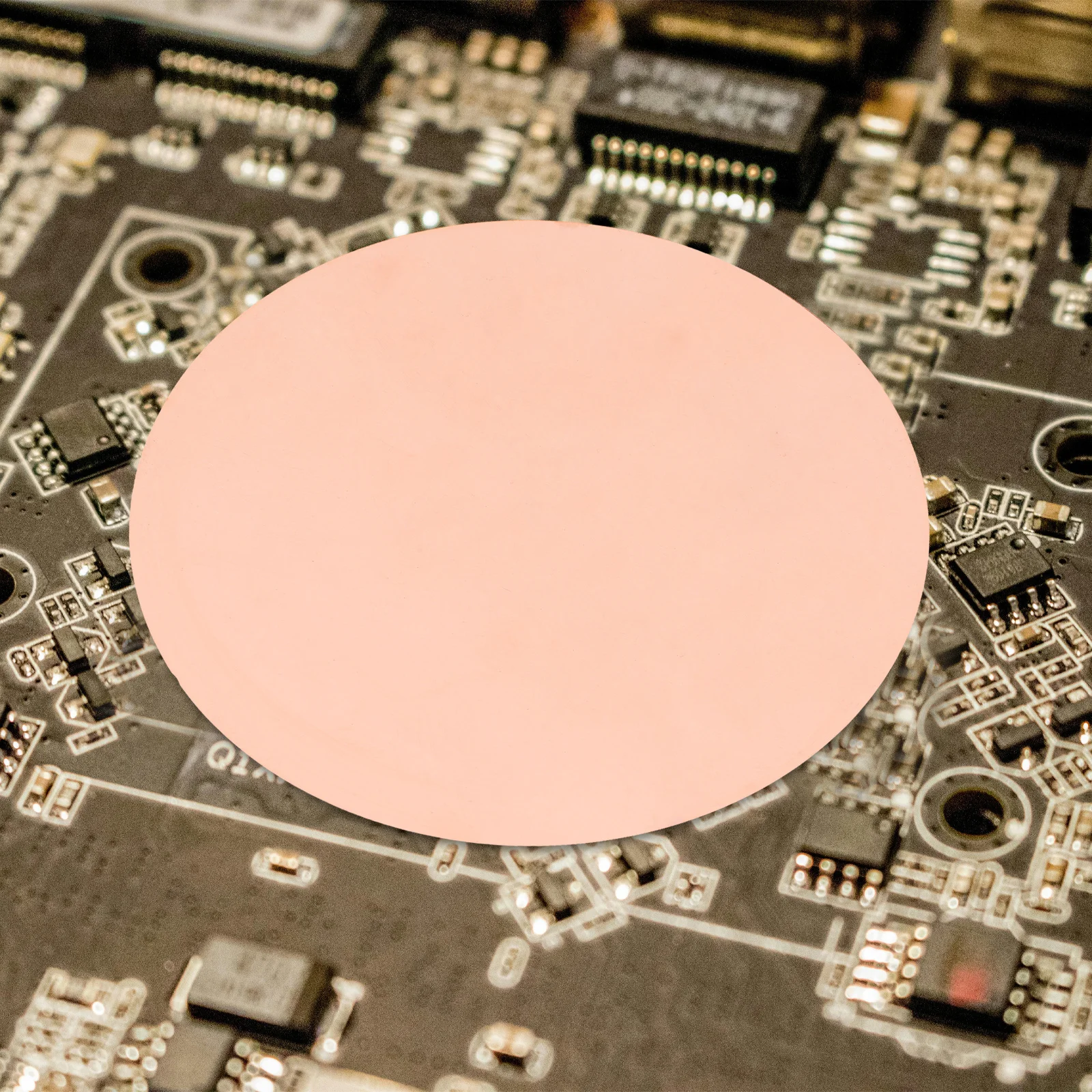 

Round Plate 2Mm Thick Wear-Resistant Smooth Surface For Diy Crafts Repair Industrial Machinery Replacement Parts Copper Disc