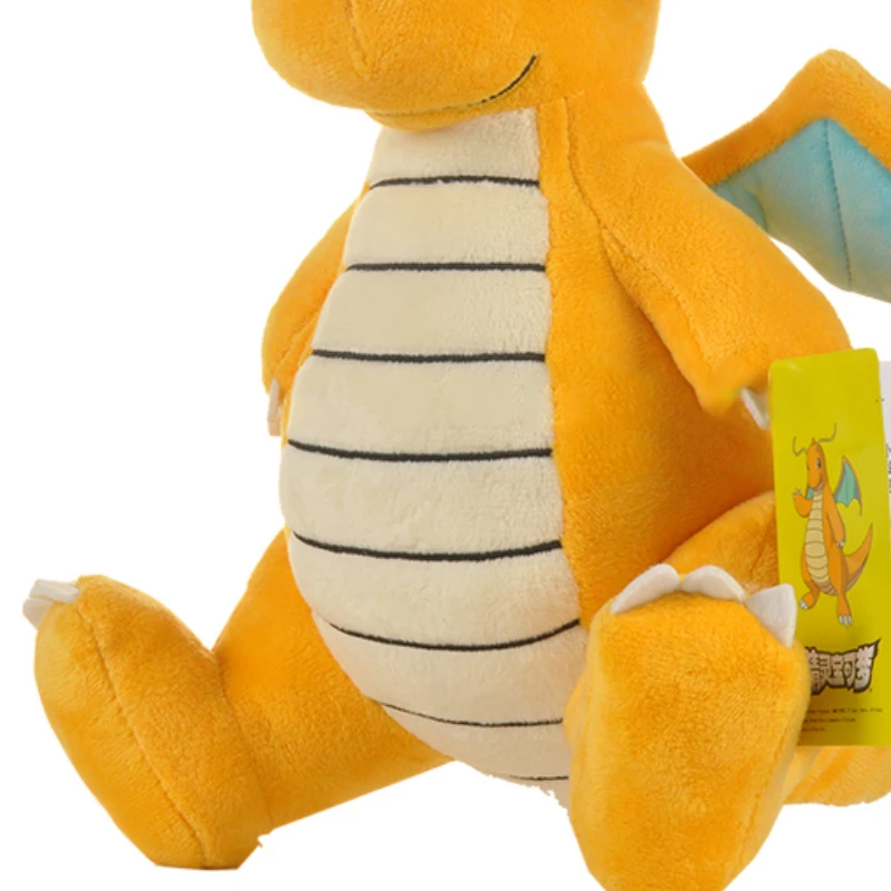 Jouets en peluche Pokemon Kawaii Dragonite, dessin animé et poupées mignonnes, oreiller, cadeau d'anniversaire pour enfants, amis, garçons, décoration de la maison