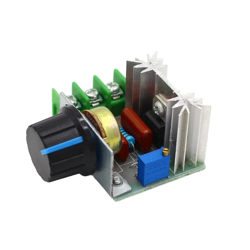 AC 220V 2000W SCR Voltage Regulator Dimming Dimmers Motor Speed Controller Thermostat Electronic Voltage Regulator Module