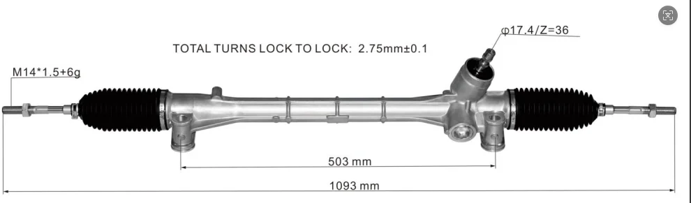 Power Steering Rack For Toyota Auris 45510-02300 4551002300 45510-02390 4551002390 Right Hand Drive