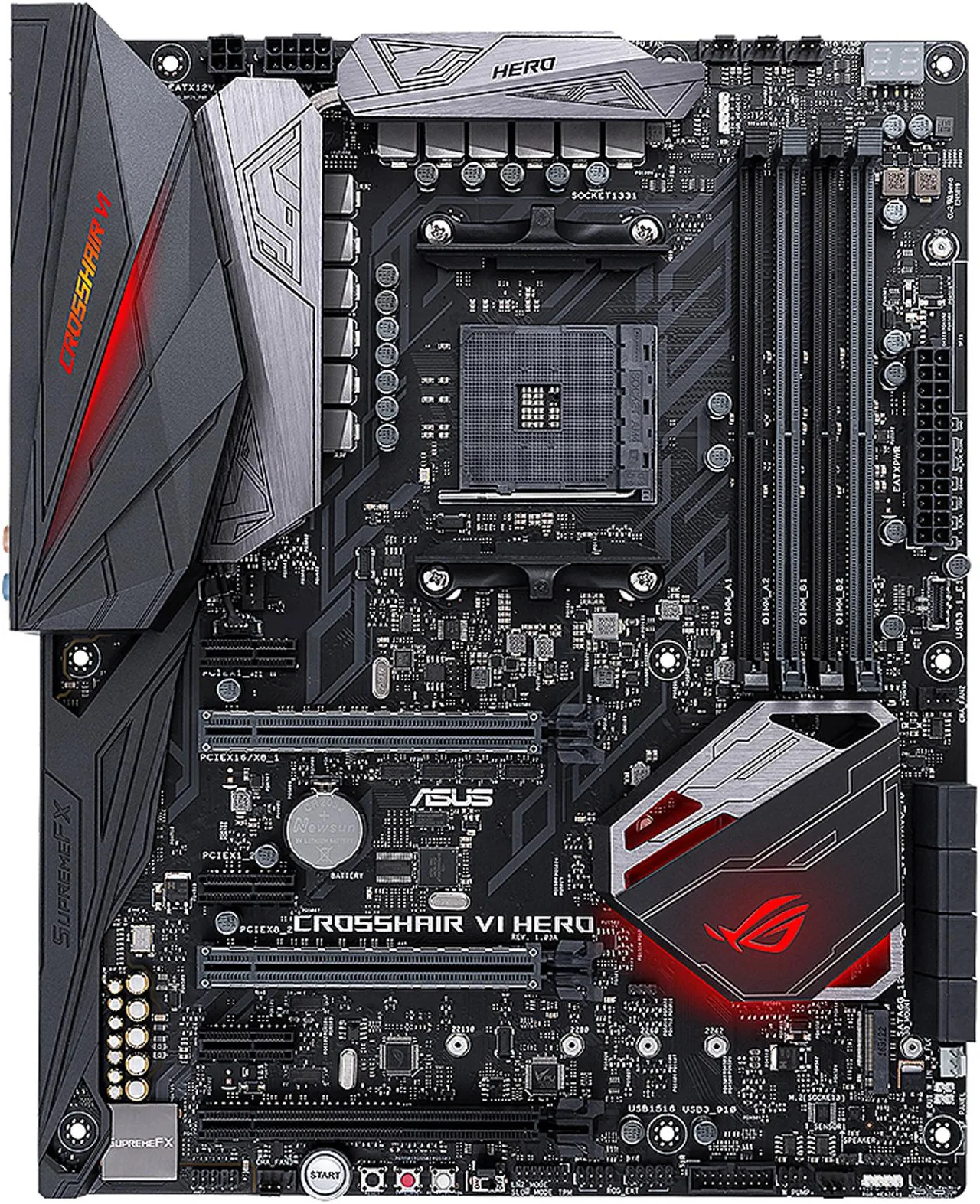 ASUS X370 Motherboard ROG CROSSHAIR VI HERO DDR4 64GB  AMD AM4 M.2 support Ryzen 5 1500X Ryzen 5600G 2700 5700 PRO 2600 5900 cpu
