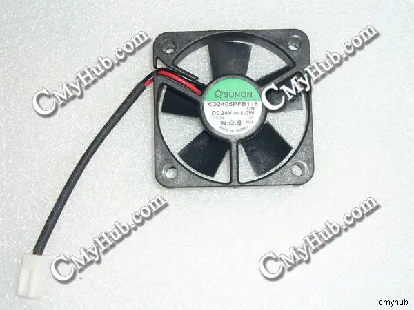 New For Siemens SUNON KDE2405PFB1-8 ND DC24V 1.0W 5010 5CM 50mm 50x50x10mm 2Pin 2Wire Cooling Fan KDE2405PFB1-8 8 ND