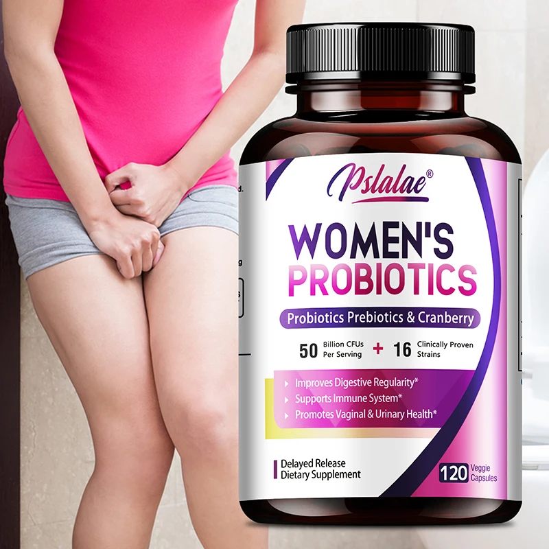 

Probiotics for Women - Promotes Intestinal Health, Relieves Bloating, Constipation, Improves Immunity, and Urinary Health