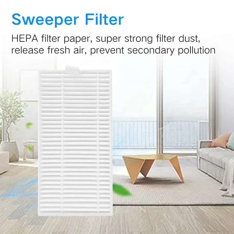 Viomi Alpha 2 Proロボット掃除機用の洗えるフィルター,交換部品,アクセサリー,HEPAフィルター,9個