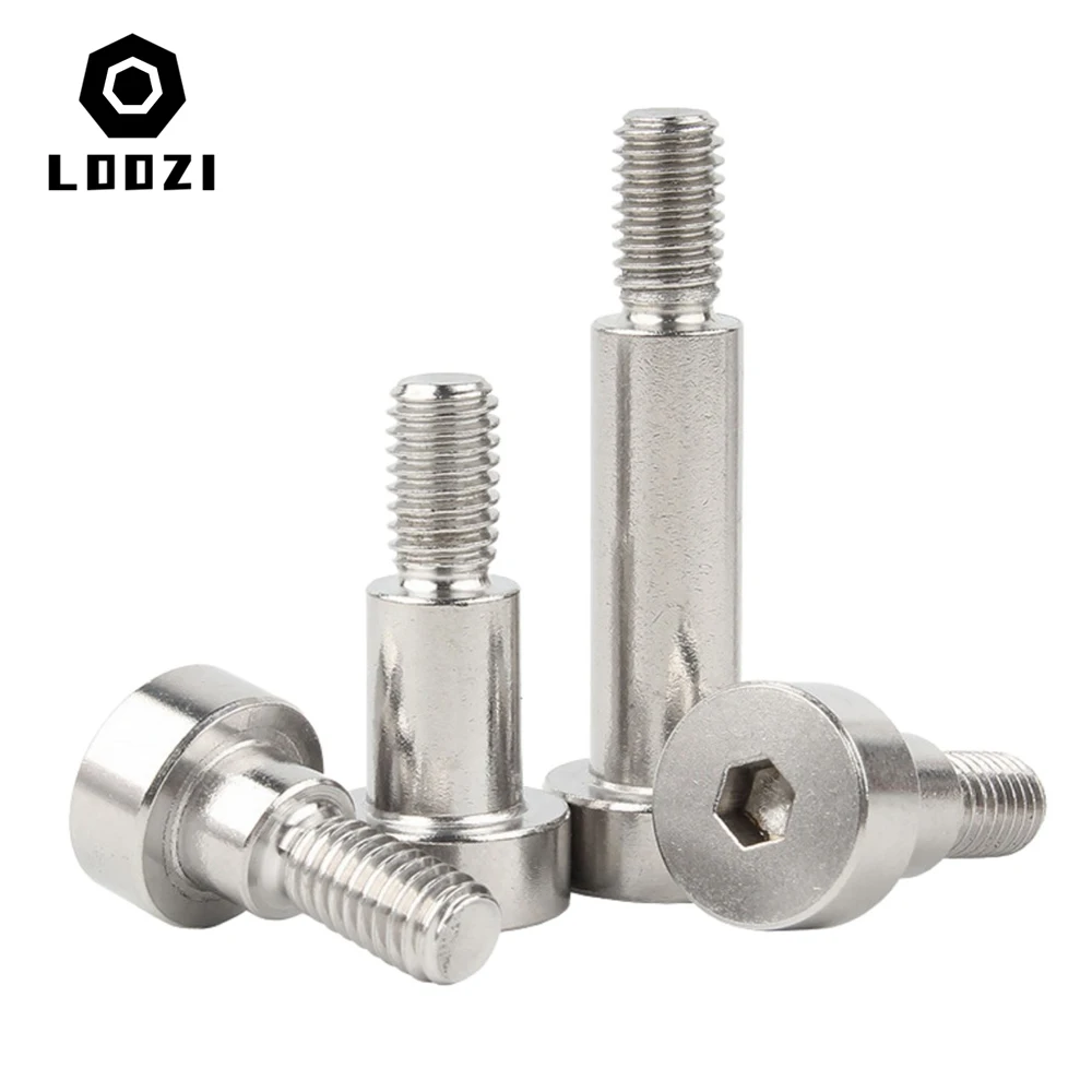 304 A2 Edelstahl Sechskant Innensechskant Kopf Rollenlager Schulterschraube Bolzenmaterial Schraube M2 M2,5 M3 M4 M5 M6 M8 M10 M12 – Detail 5