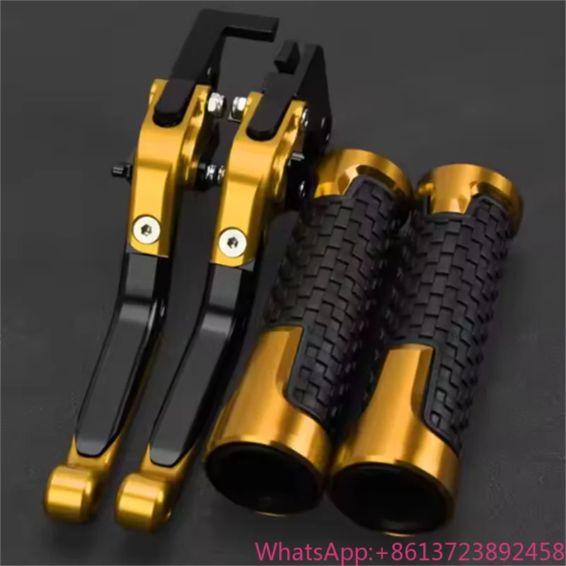 

Folding Extendable Brake Clutch Lever for YAMAHA Banshee 350 2002 - 2006 2005 2004 2003 Motorcycle Handle End Handlebar Grip