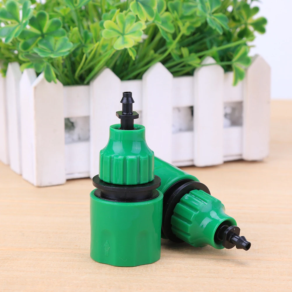 Garden Tap 1/4 Hose Quick Connector 4/7 8/11 16mm Barb Water Pipe Joint Male Female Thread Drip Irrigation Adapter