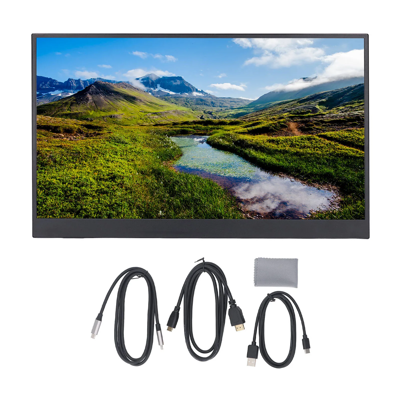 

Easy To Install Multiple Display Modes 15.6in 1080P HD Thin Touch Display for Smartphones Gaming Consoles