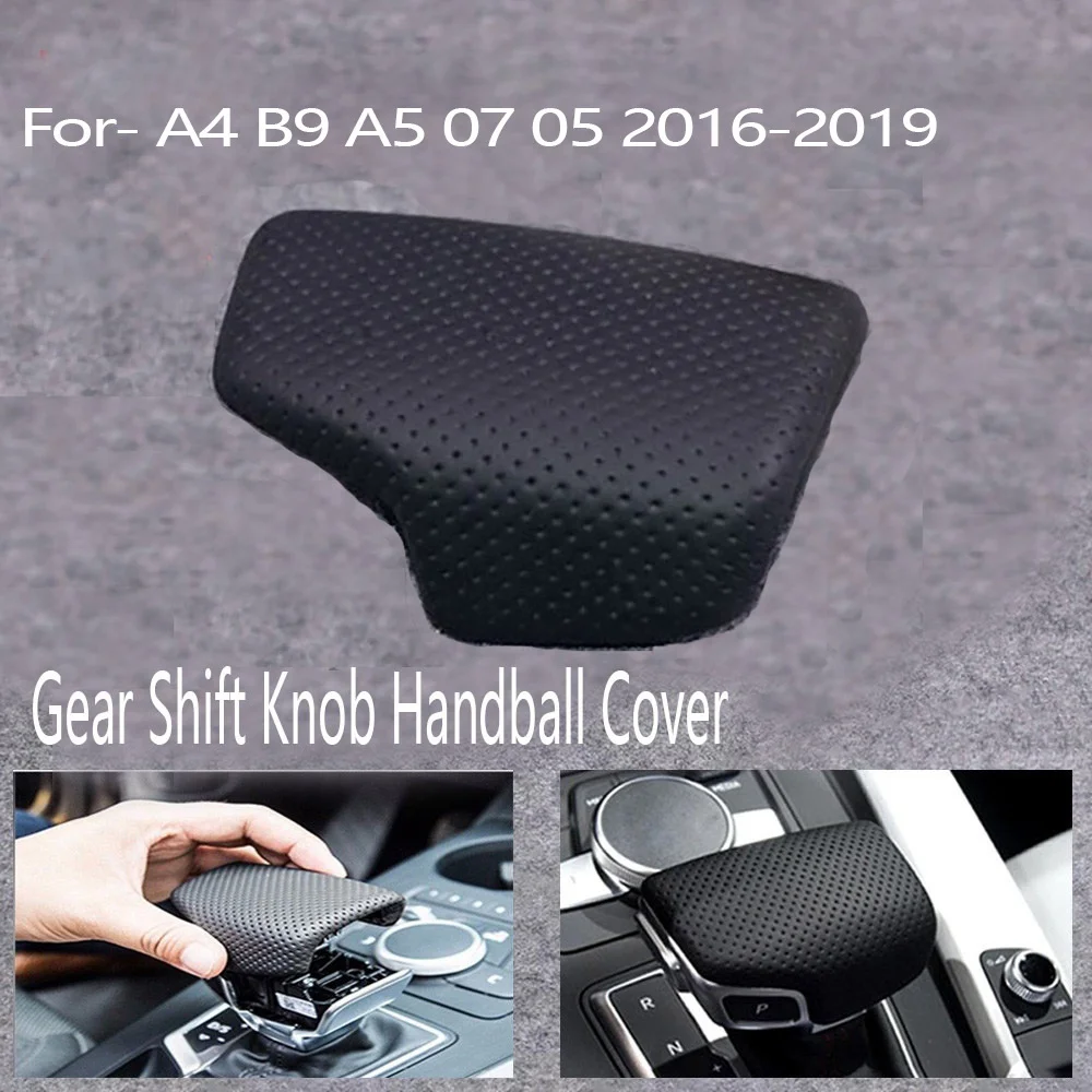 Lever Handle Gear Shift Knob Handball Cover Change the Handball Cover For-Audi A4 B9 A5 Q7 Q5 2016 2017 2018 2019