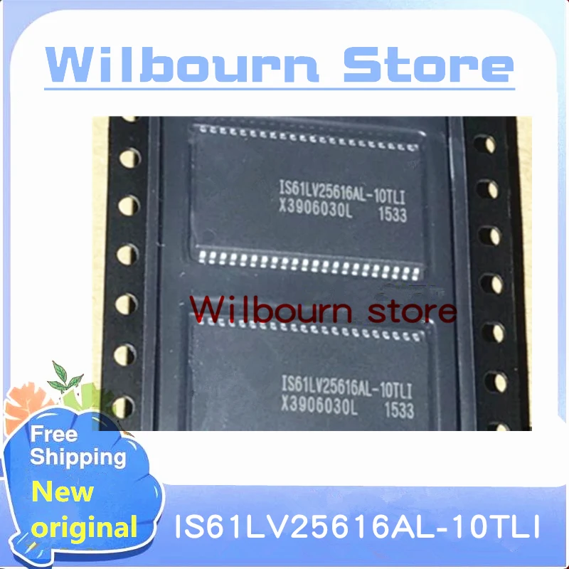 10PCS/LOT IS61LV25616AL-10TLI  IS62WV51216BLL-55TLI TSOP44 New original In stock