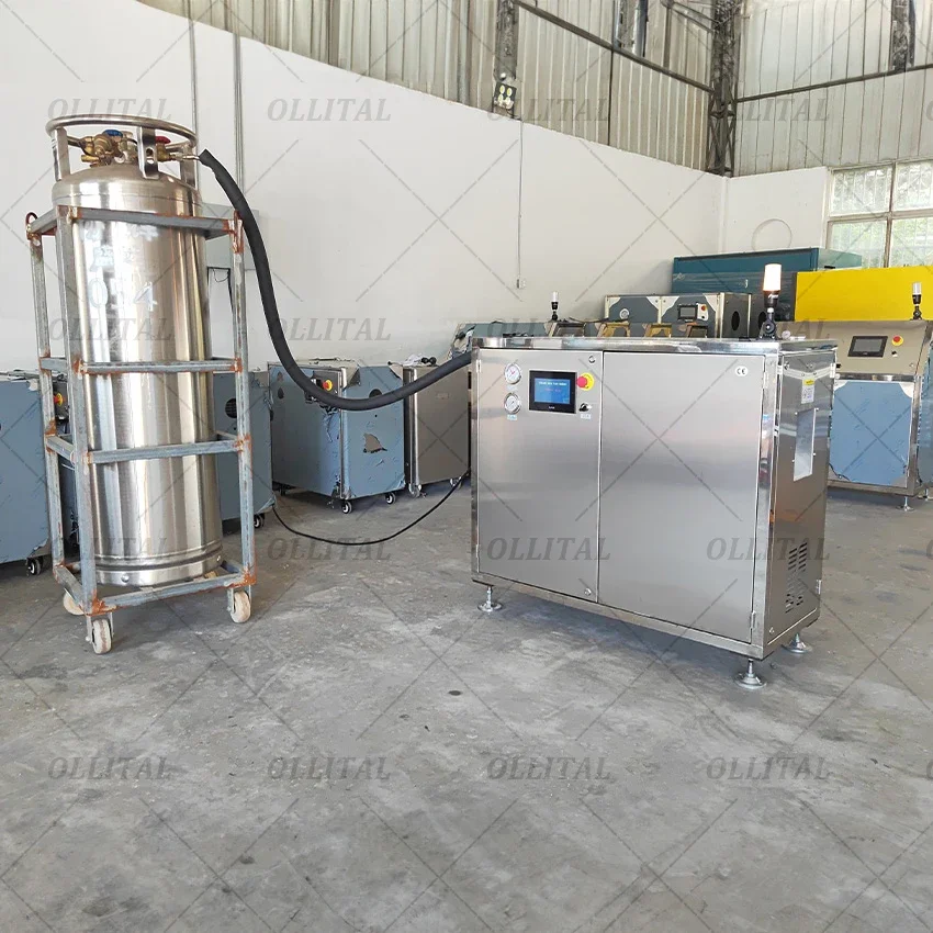 250 kg/h dry ice carbon dioxide manufacturing machine, high-quality dry ice machine, dry ice granulator