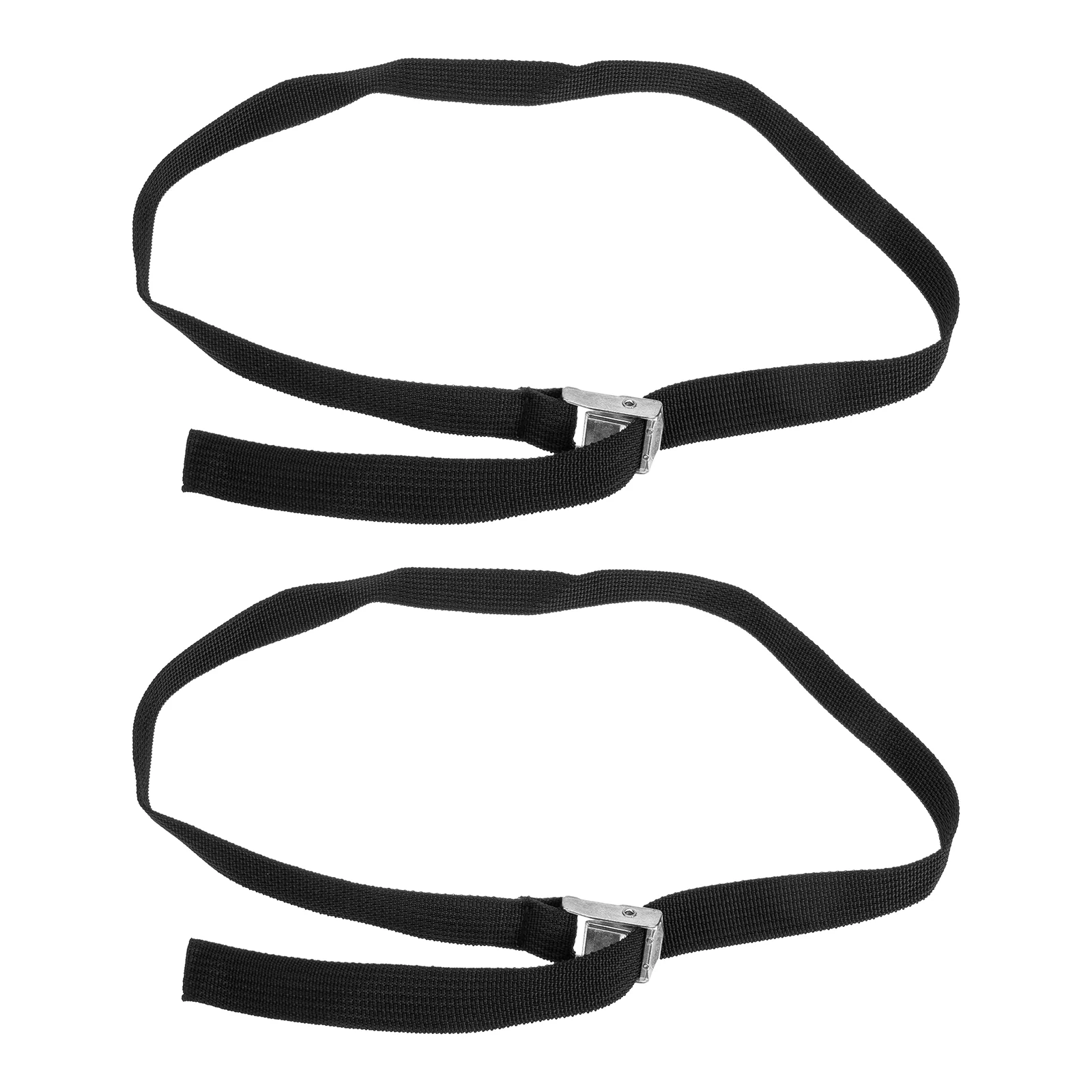 2 Pcs Upholstered Buckle Strap Fixing Fitness Luggage Rack Packaging Belt Roof Zinc Alloy Surfboard Straps for