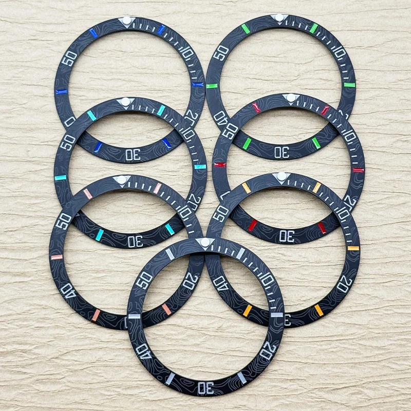 

Изогнутая керамическая вставка из углеродного волокна 38 мм * 30,6 мм подходит для SKX007 SRPD SUB, внутренний диаметр корпуса 30,6 мм, сменное кольцо безеля