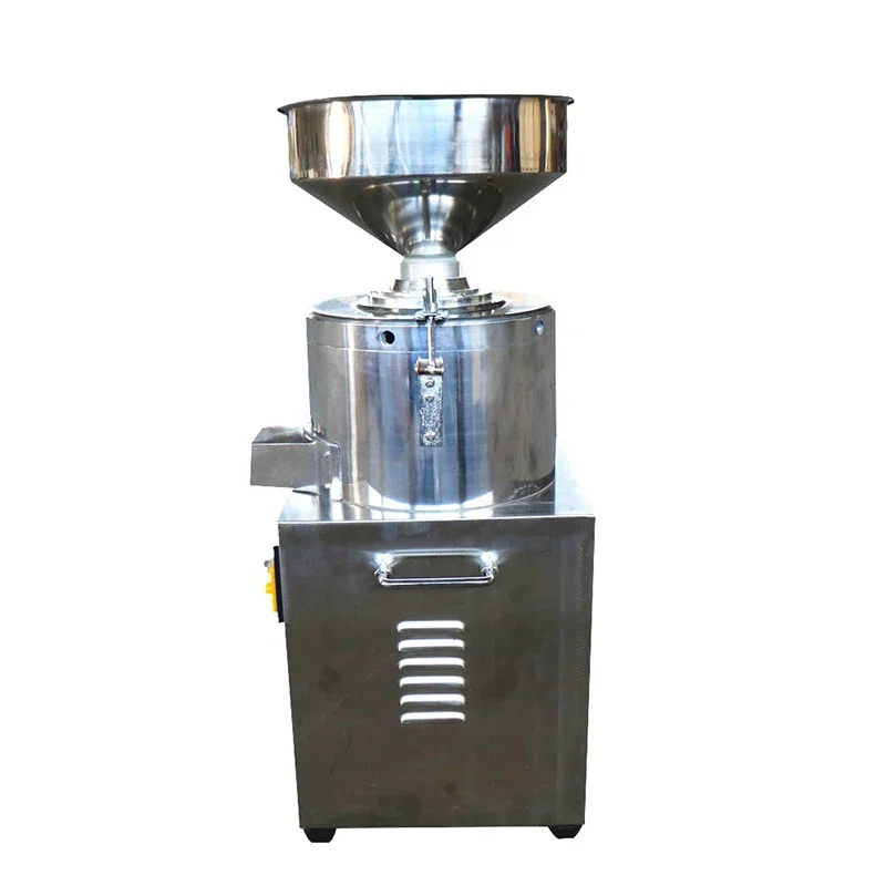 Vertical sesame paste machine 1500W small two-phase electric peanut butter machine automatic sesame paste grinder