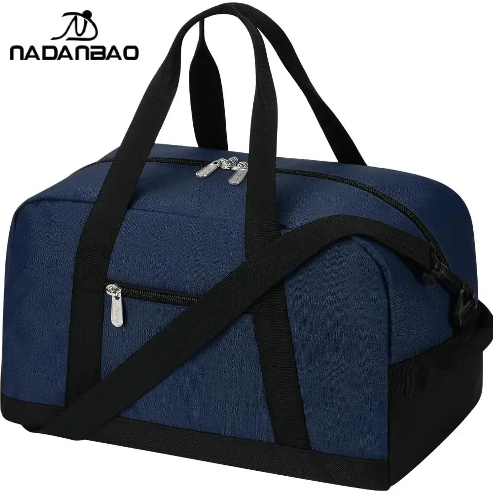 Nadanbao Small Size Gym Bag 14 Inch Lightweight Carry-on Mini Luggage Bag For Travel Sports Adjustable Shoulder Strap Duffle Bag