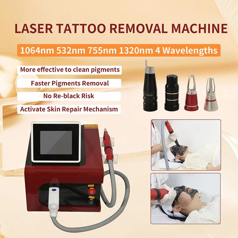 

Pico Laser Tattoo Removal Machine Super Tattoo Scars Freckle Removal Picosecond Q Switched Nd Yag Laser Eyebrow Washing Machine