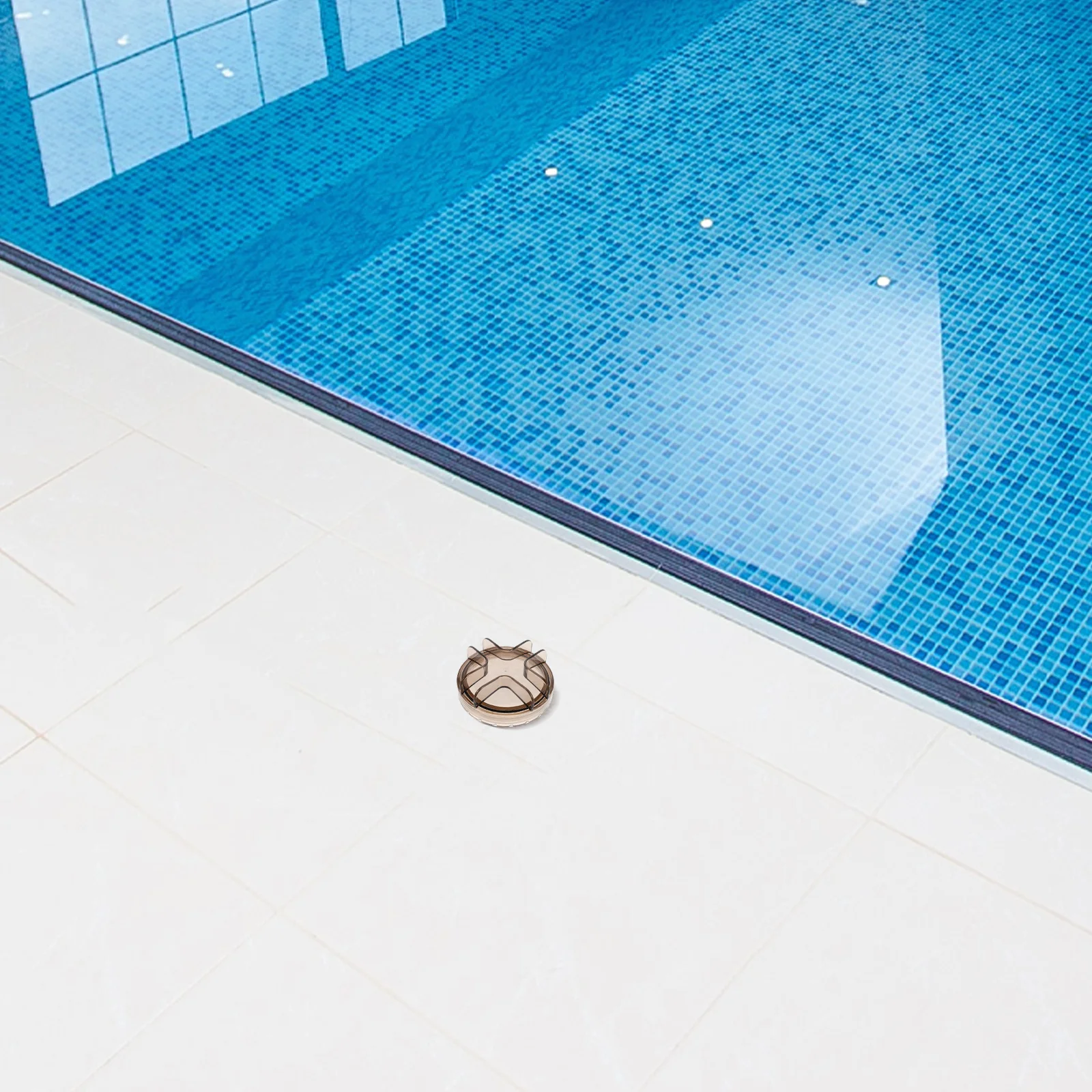 مصفاة غطاء مضخة خزان الرمل اسطوانة تصفية غطاء حمام السباحة المكونات فوق الأرض السباحة القهوة #1