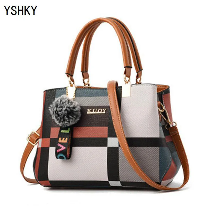 New Women bag Leather Shoulder bag Handbags Lady  Crossbody Messenger Bags Female Purse Tote handbag