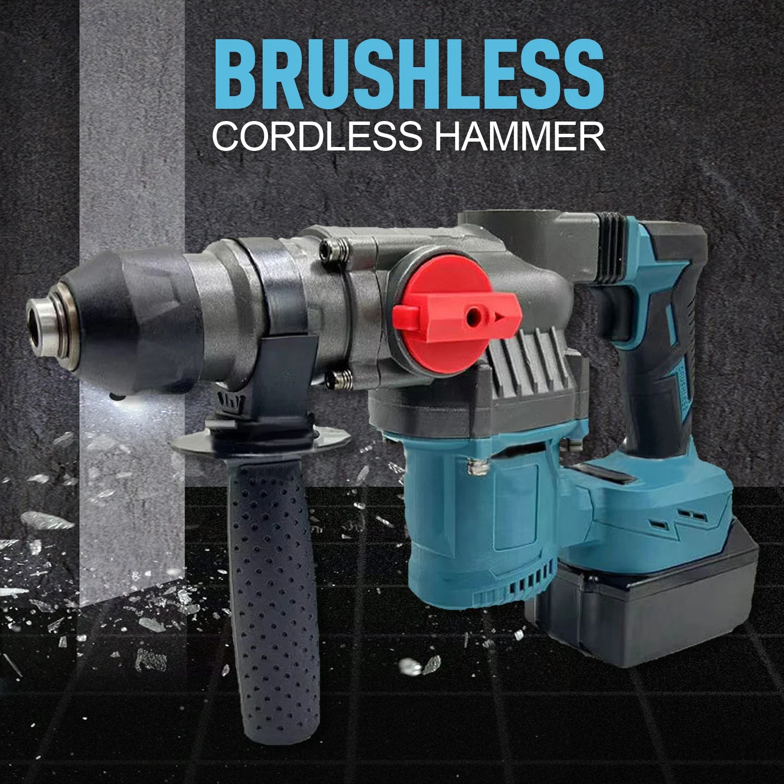 21V DIY brushless cordless Élesen hangsúlyoz Felszúr 2-mode Forgási Élesen hangsúlyoz Felszúr multifunctional számára makita 18V Akkumulátor 26MM 1200RPM