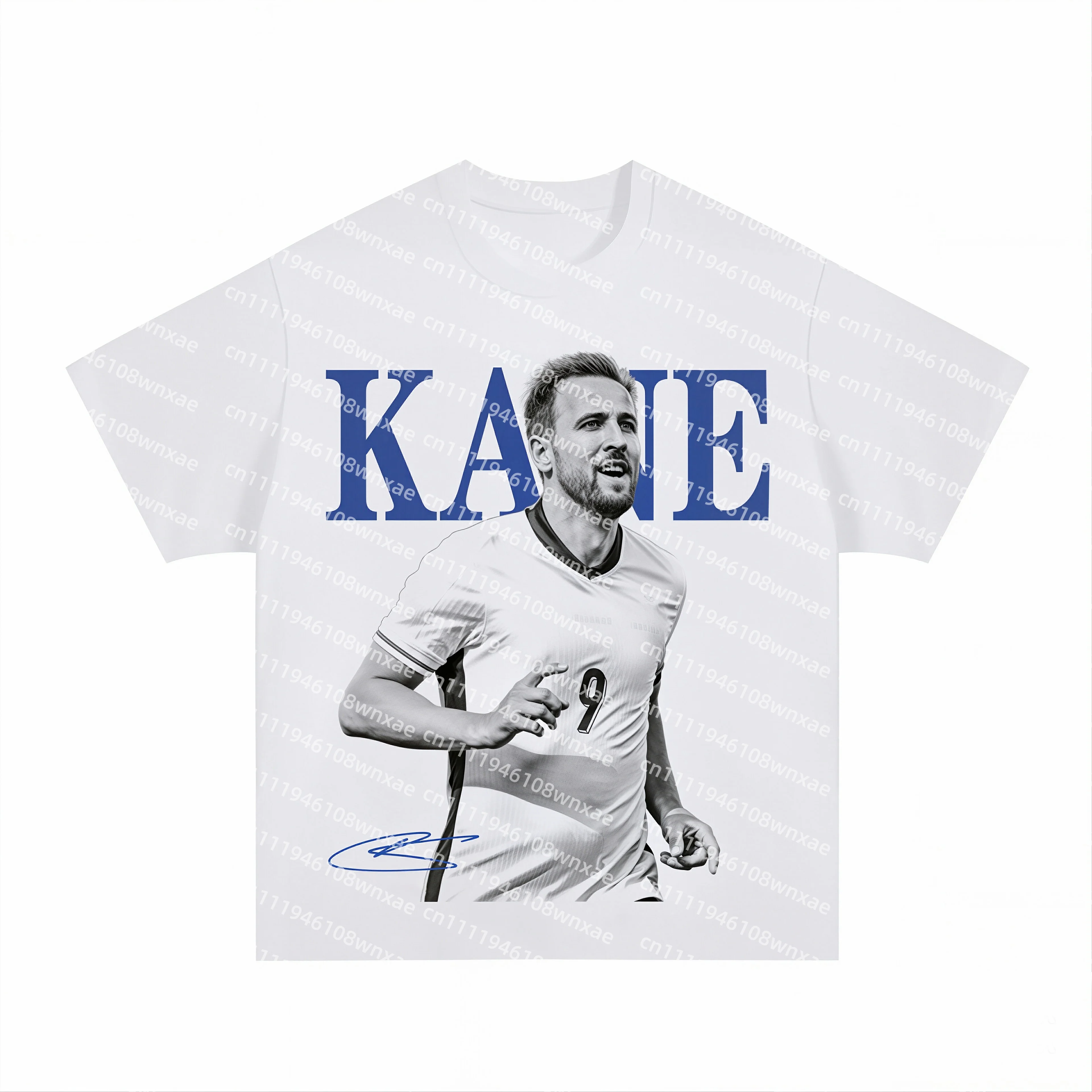 Men's And Kids Cotton Kane Graphic Germany Soccer Casual T-shirts Parents Childern Clothing O-neck Football Sports Jersey